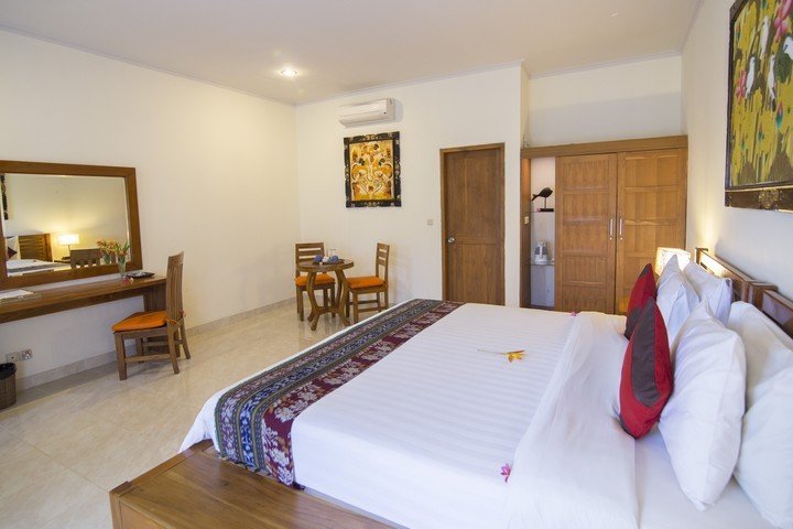 Puri Sari Hotel slaapkamer