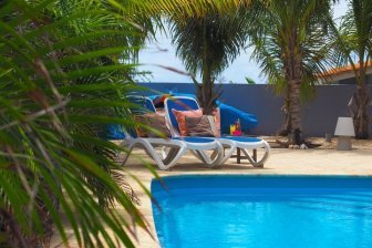 pool 2 Oasis Guesthouse Bonaire - Dive and Travel