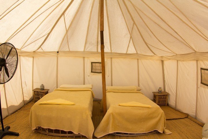 Marsa Nakari - Binnenkant Royal Tent