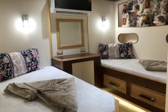 hero twin cabin 3 Hero Liveaboard - Dive and Travel
