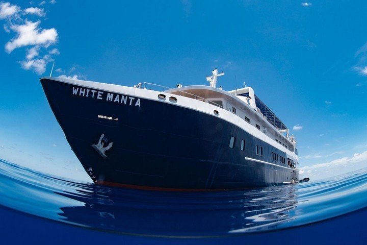 White Manta liveaboard - bow 2