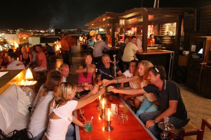 Rooftop bar