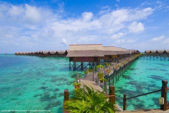Sipadan Kapalai - water bungalows