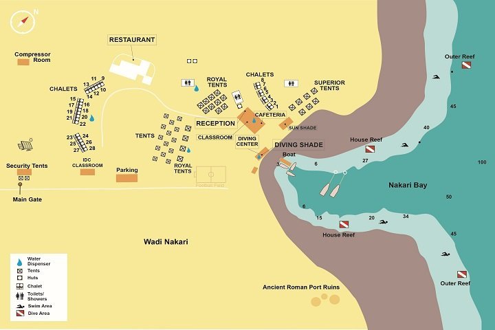 Marsa Nakari Resort layout may 2024