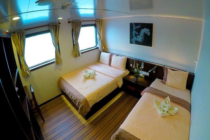 Blue Manta Liveaboard - hut