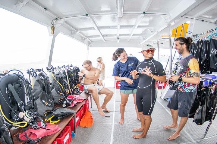 Sea Bees Diving - MC Stingray divedeck