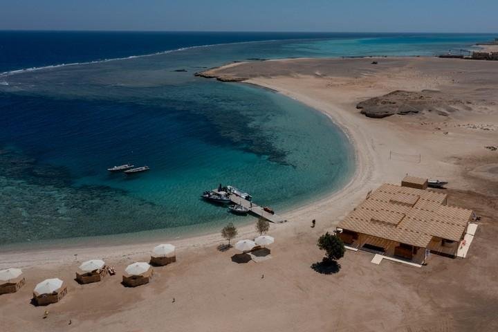 Marsa Nakari luchtfoto