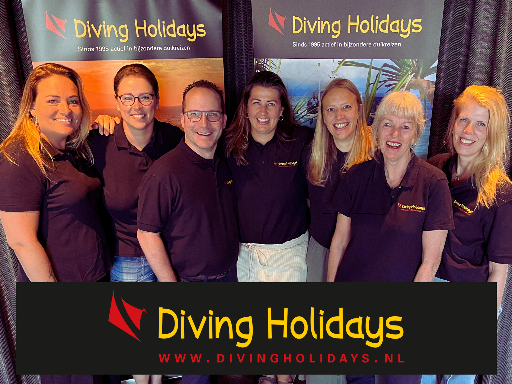 Het Diving Holidays team